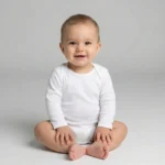 Pack Of 3 - Baby Bodysuits Romper - White