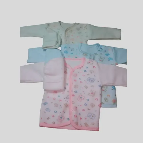 Pack of 3 - New Born Baby 3 Piece Suit