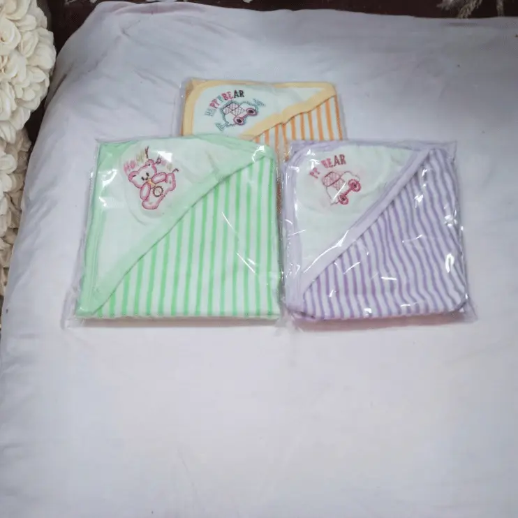 New born baby bath towel