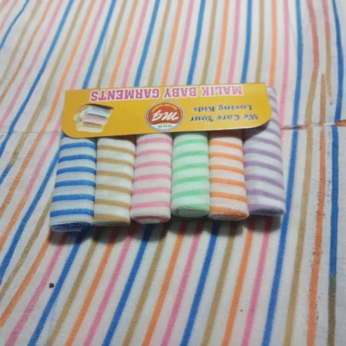 Pack of 6 Newborn Baby Roll Towel