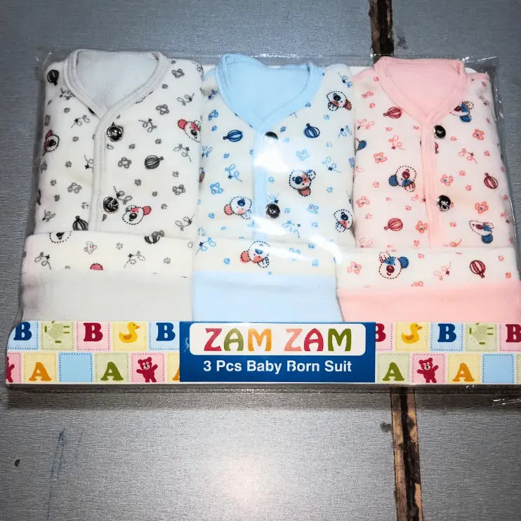 3-Piece Newborn Baby Suit set