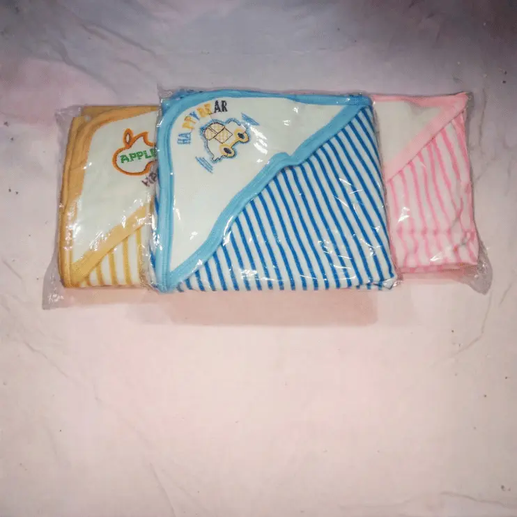 New born baby bath towel