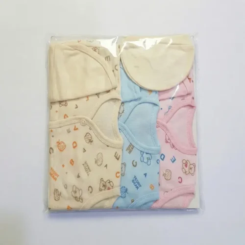 Pack of 3 - New Born Baby 3 Piece Suit