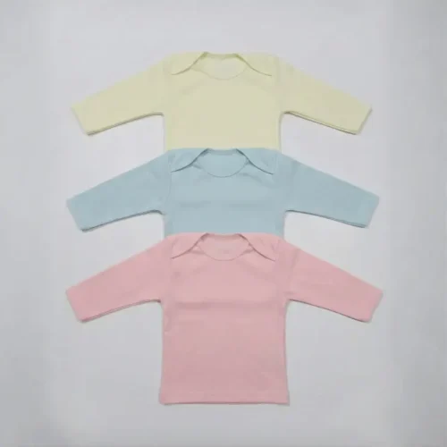 Pack Of 3 Baby Vest Inner Full Sleeve