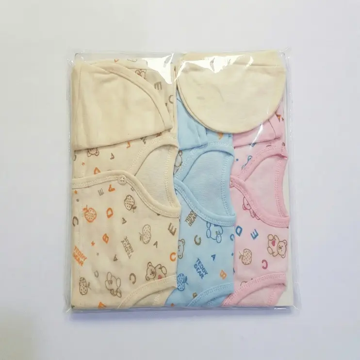 Pack of 3 - New Born Baby 3 Piece Suit