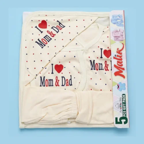 5Piece Newborn Baby Gift Set - Summer Season
